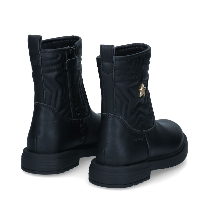 Geox Eclair Bottes basses en Noir en simili cuir (317644)