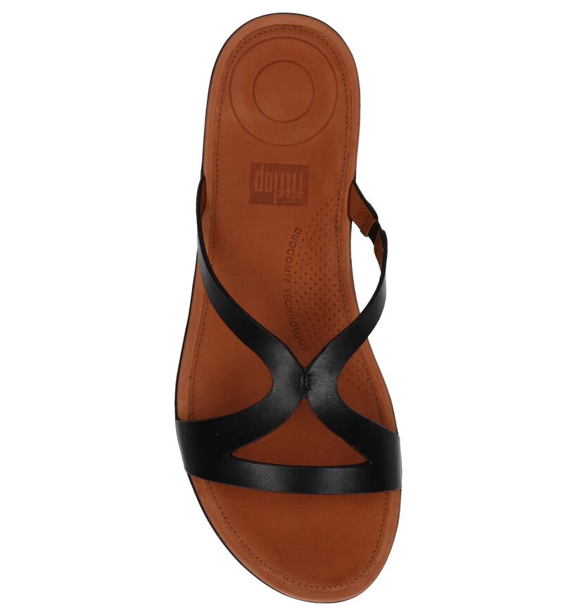 Zwarte FitFlop Strata Slide Sandals, , pdp