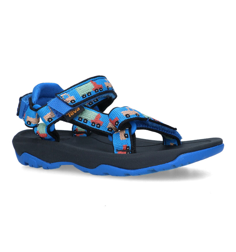 Teva Hurricane Xlt  Sandales de marche en Bleu pour filles, garçons (353990)