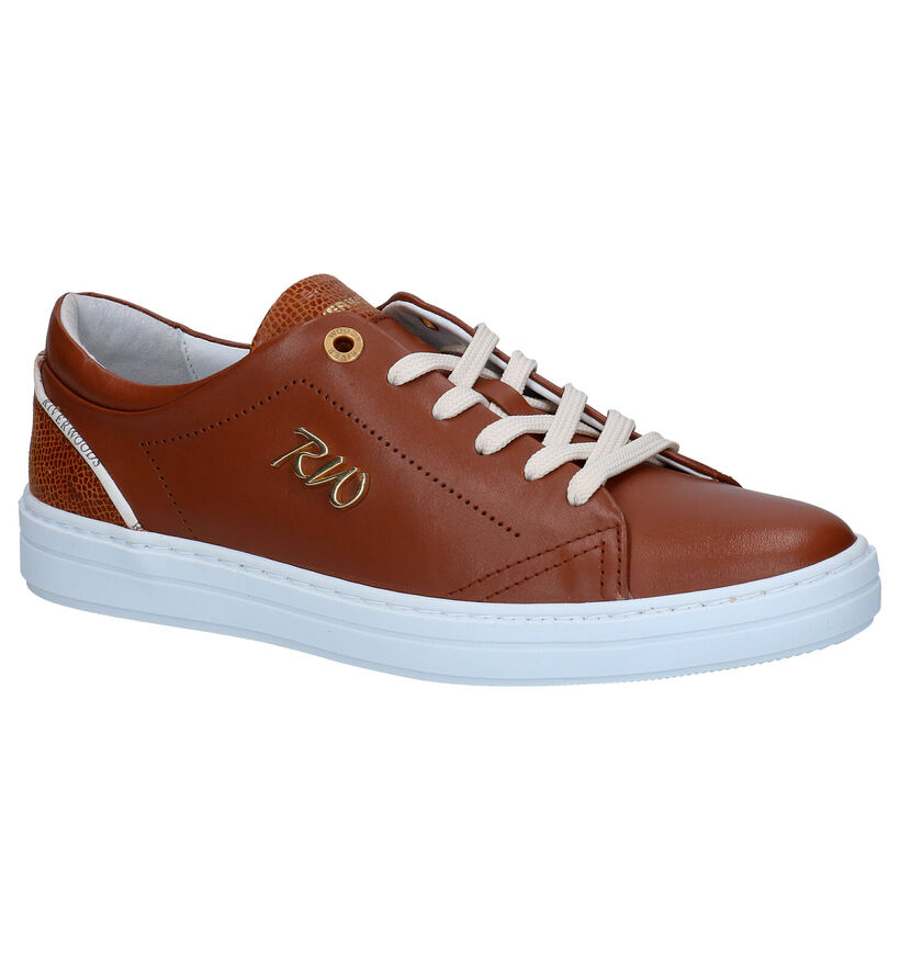 River Woods Cognac Veterschoenen in leer (289058)