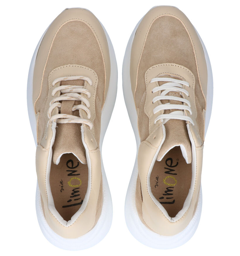Via Limone Baskets casual en Cognac en daim (264967)