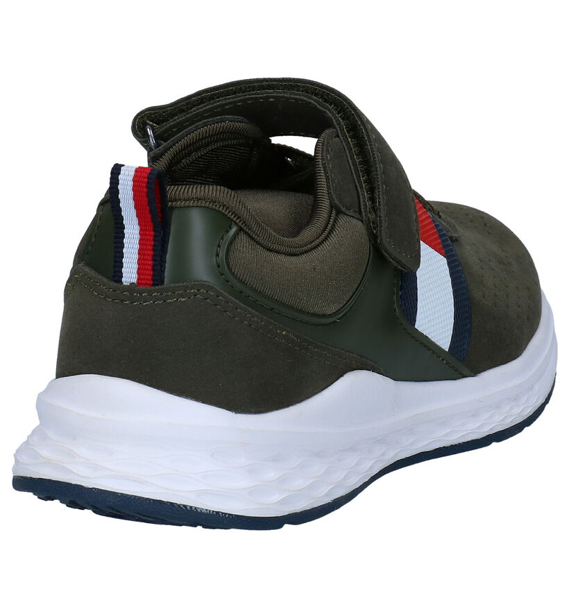 Tommy Hilfiger Kaki Sneakers in kunstleer (295407)