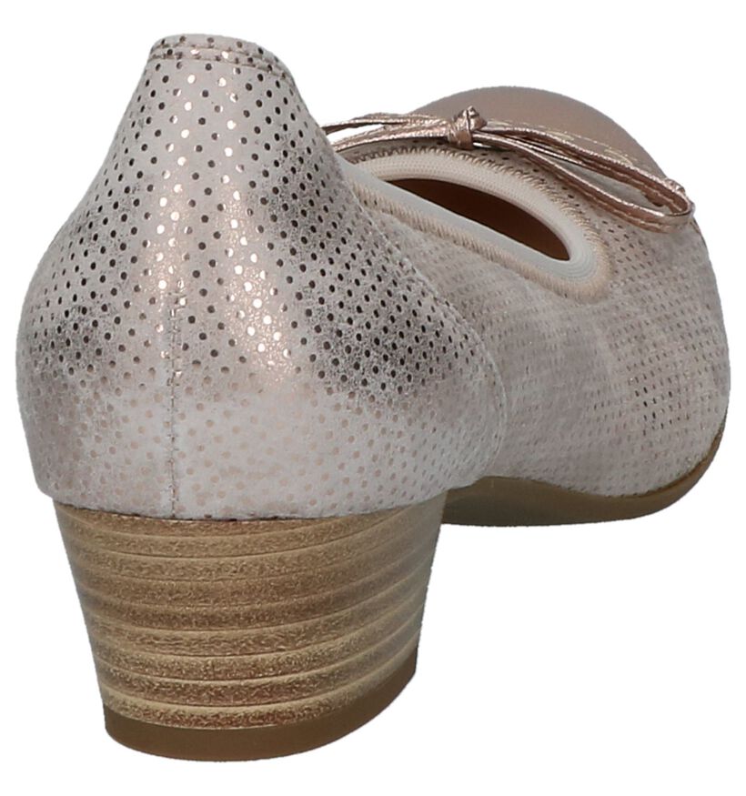 Gabor Escarpins classique en Or rose en cuir (216712)