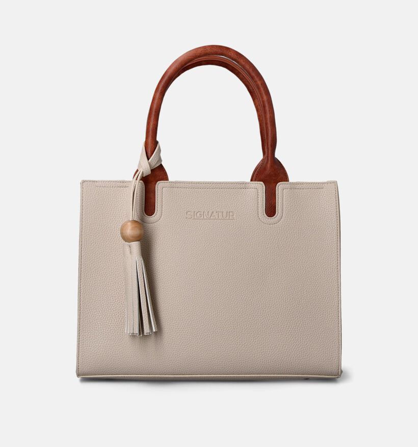 Signatur Sac à Main en Beige pour femmes (359390)