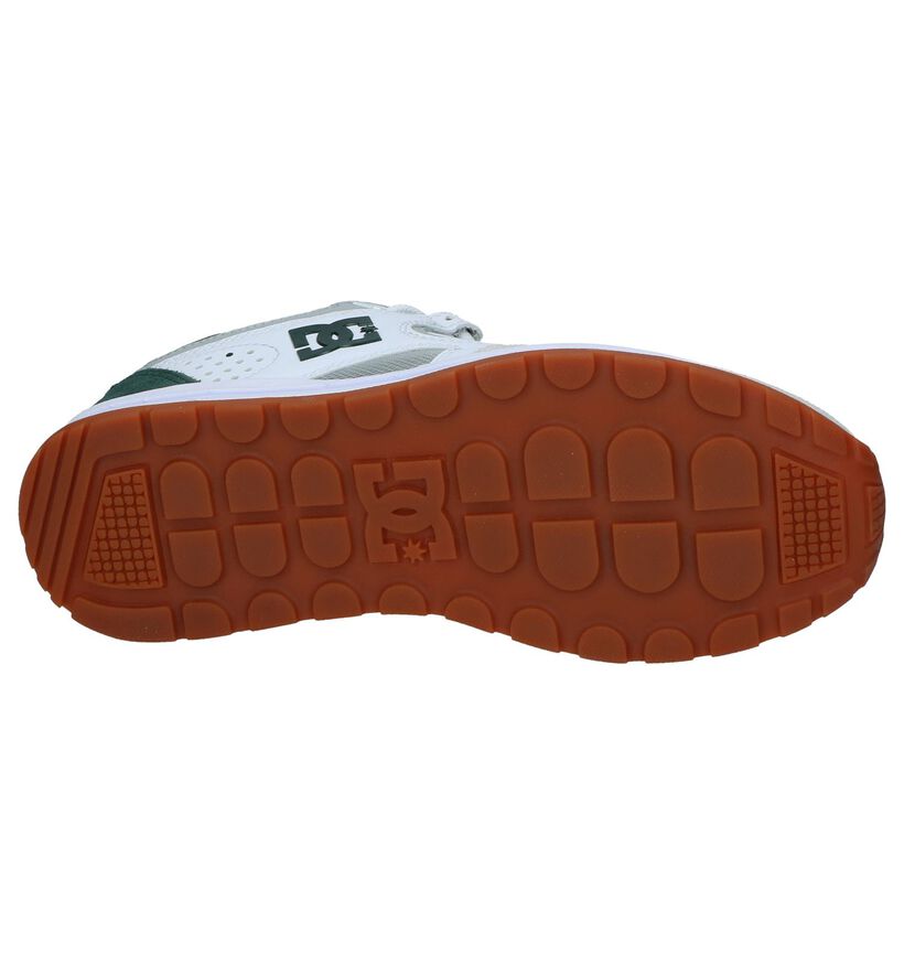 Witte Lage Skateschoenen DC Shoes Kalis Lite SE in daim (240920)