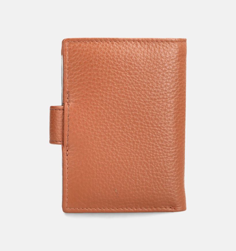 Crinkles Cognac Kaartenhouder voor dames (375957)