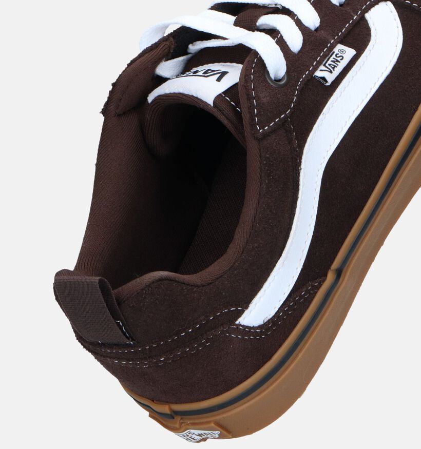 Vans Filmore Suede Baskets de skate en Brun pour hommes, garçons (343777)