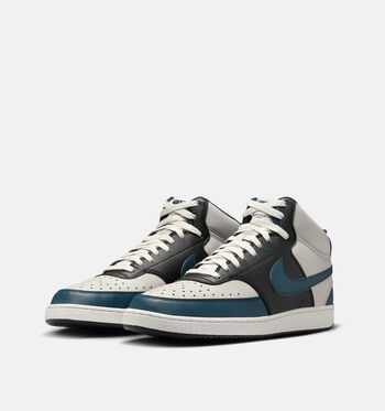 Nike Court Vision Mid Sneakers White/Black/White/White/ White/ White/SUMMIT WHITE/BICOASTAL/PURE PLATINUM/LT IRON ORE/ARMORY NAVY/PHANTO