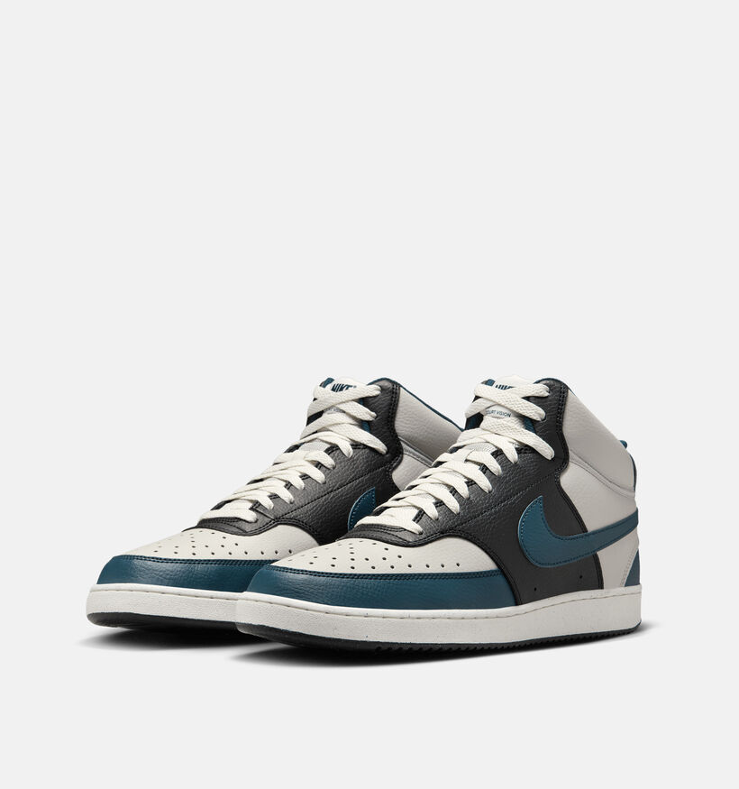 Nike Court Vision Mid Next Nature Grijze Sneakers voor jongens, heren (343760)