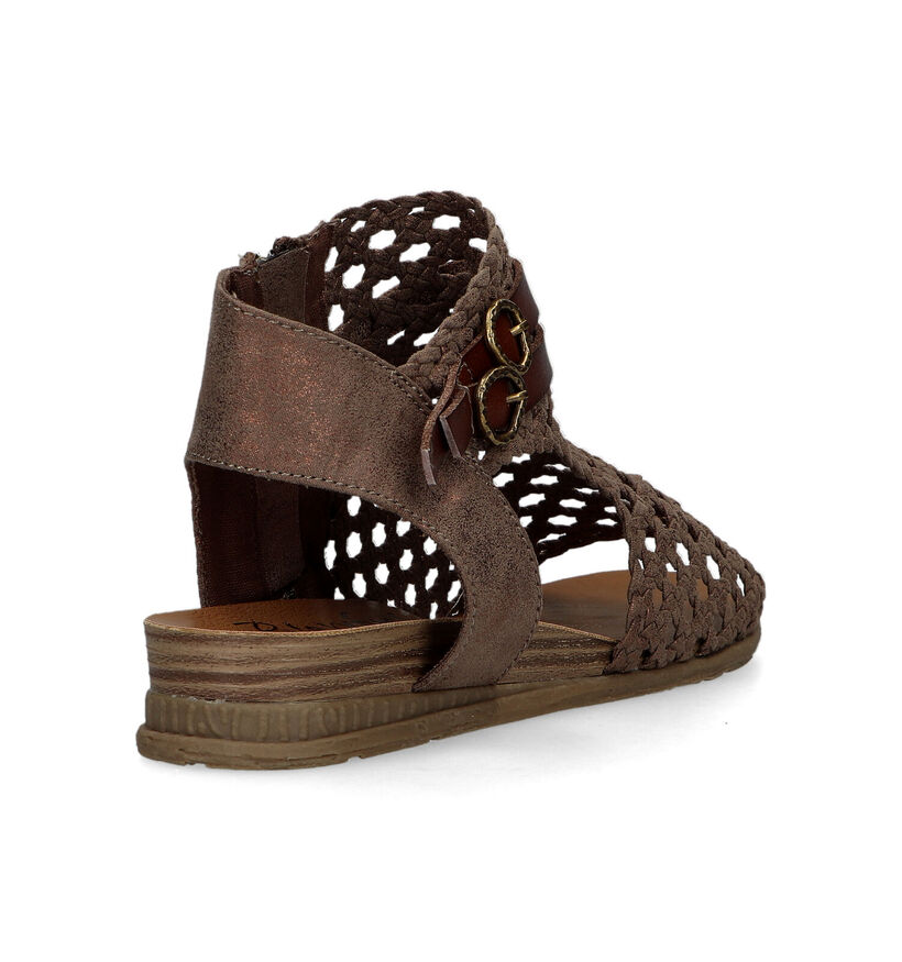 Blowfish Malibu Bodo Sandales en Bronze pour femmes (322130)