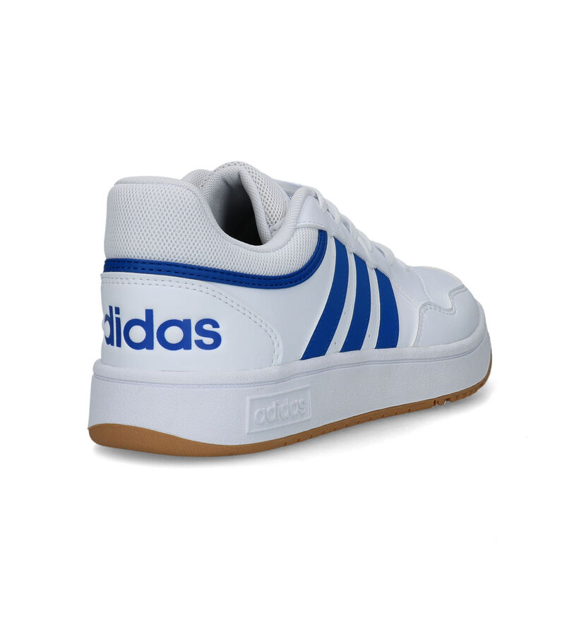 adidas Hoops 3.0 Witte Sneakers voor heren (324911) - geschikt voor steunzolen