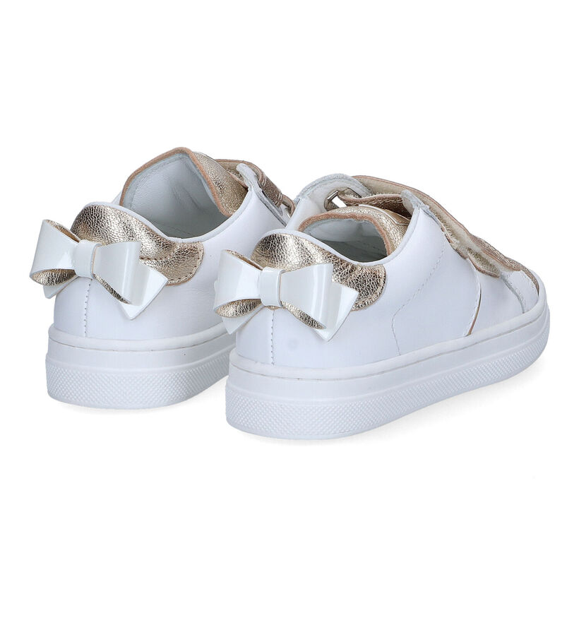 Beberlis Baskets basses en Blanc pour filles (307016) - pour semelles orthopédiques