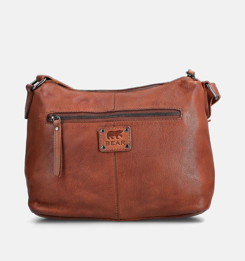 Bear Design Cognac Schoudertas voor dames (382153)