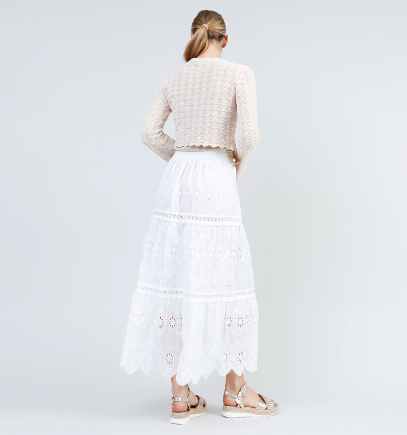 Millenium Witte Maxi rok voor dames (333410)