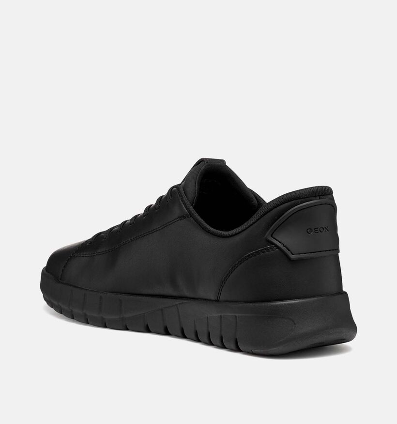 Geox Flextride Zwarte Sneakers voor heren (360114) - geschikt voor steunzolen