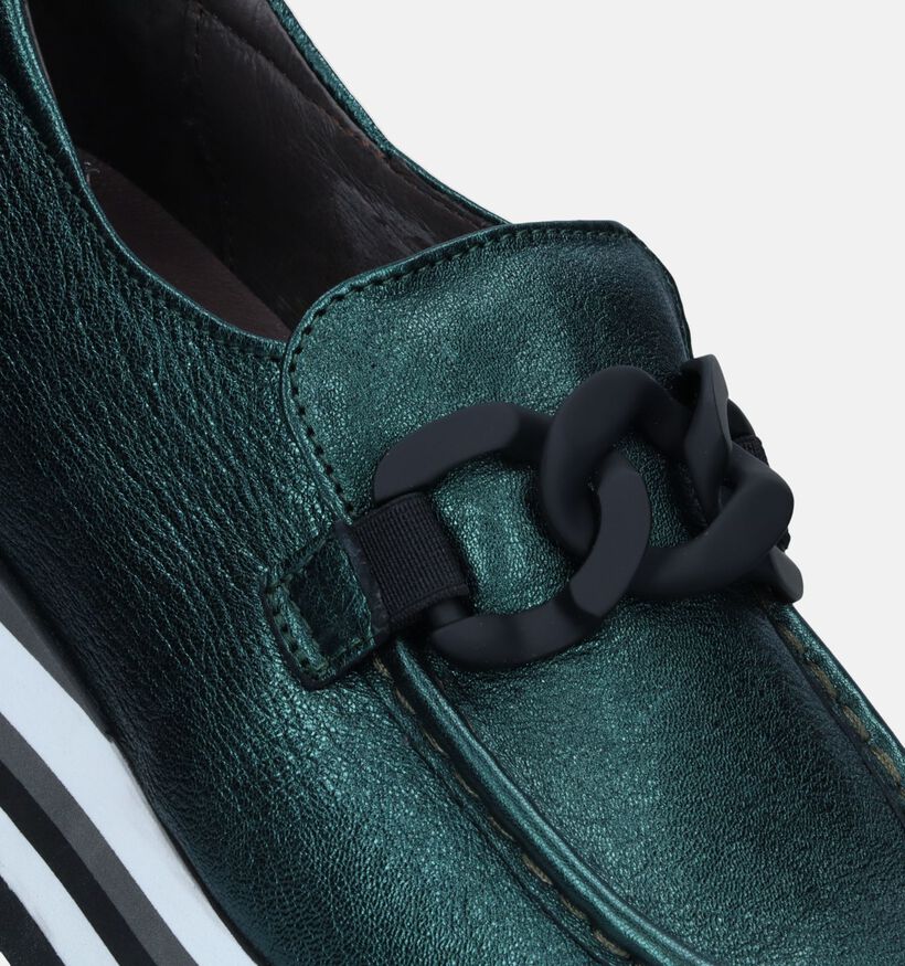 Softwaves Bronzen Instappers voor dames (332685) - geschikt voor steunzolen