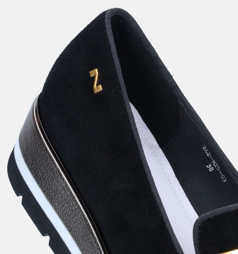 Nathan-Baume Chaussures à enfiler en Noir pour femmes (348010)