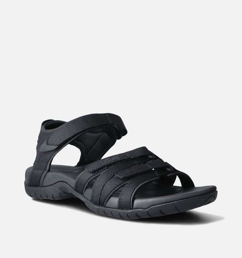 Teva Tirra Zwarte Trekkingsandalen voor dames (354718)