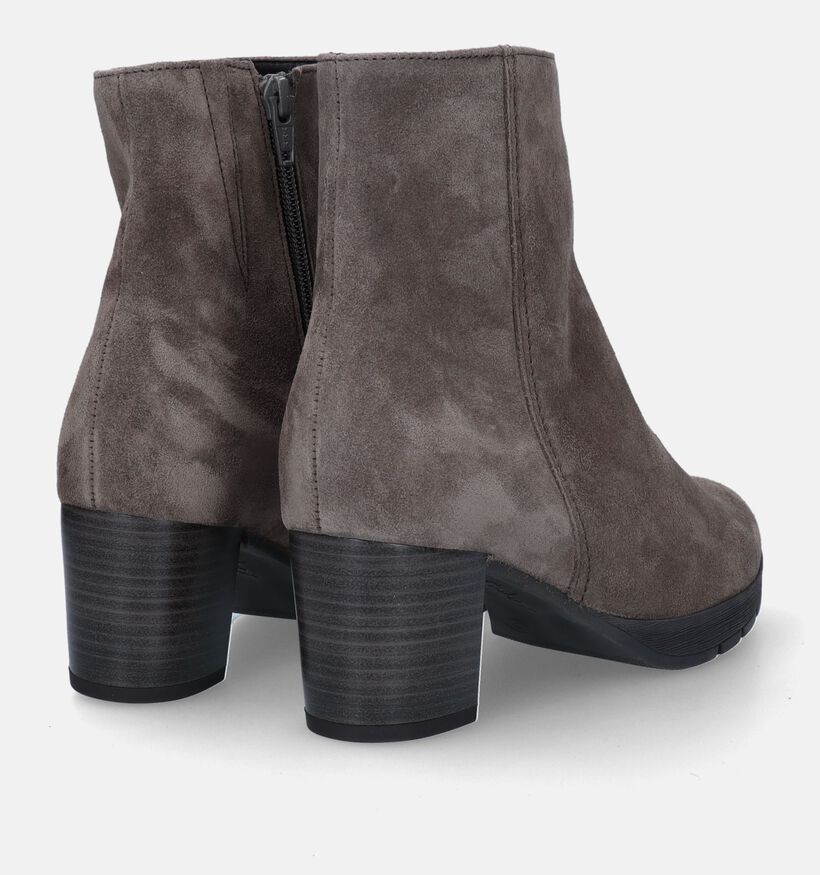 Gabor Bottines avec talon en Taupe pour femmes (331188)