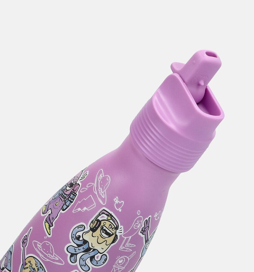 Chilly's Kids Bottle Roze Drinkfles 350ml voor meisjes, jongens (383661)