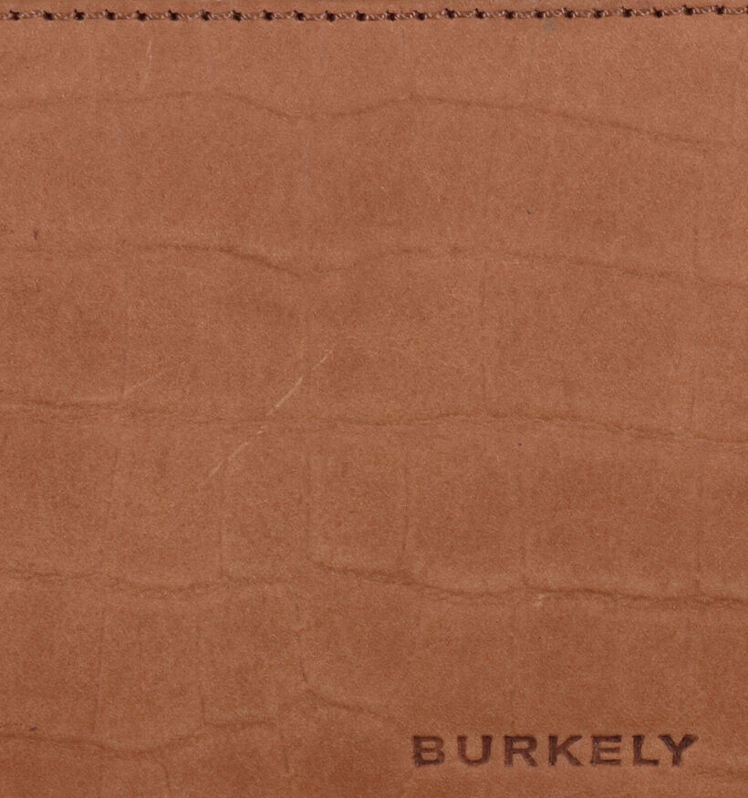 Burkely Icon Ivy Zwarte Crossbody Tas in leer (307979)