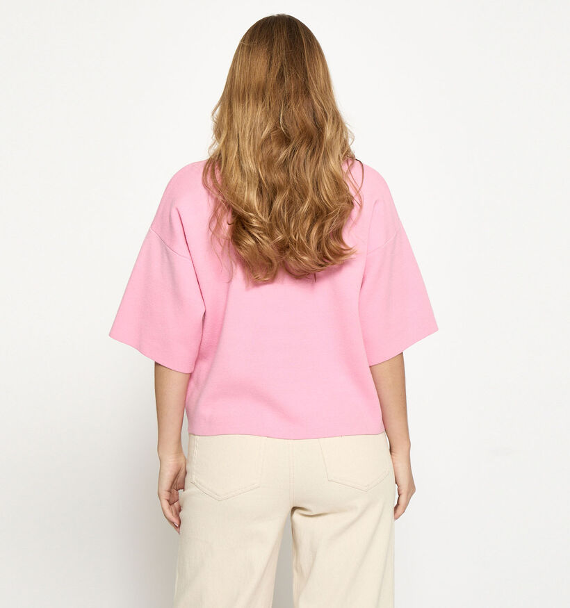 Minus Lupi Knit Roze T-shirt voor dames (371809)