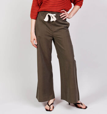 Rue Mazarine Broeken Blauw/Groen