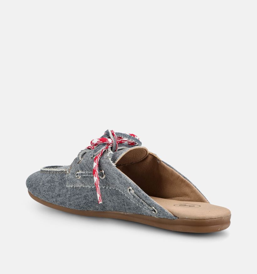 Shoecolate Blauwe Slippers voor dames (384048)