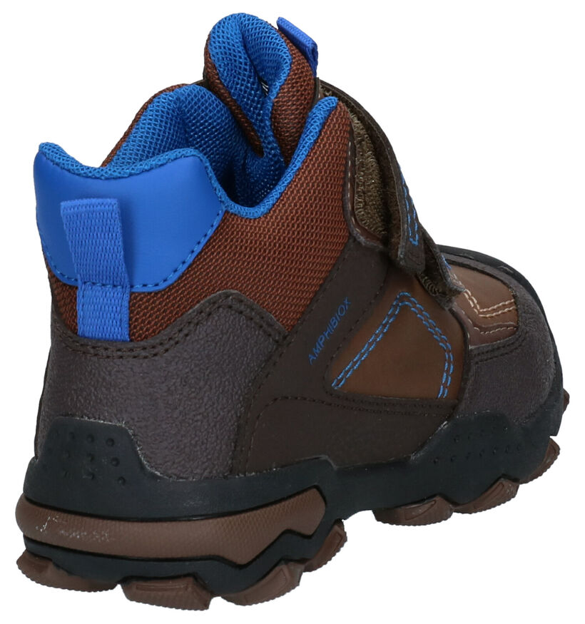 Geox Chaussures hautes en Brun foncé en simili cuir (254507)