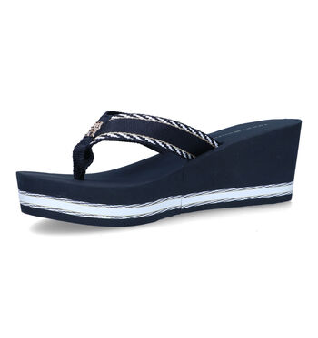 Tommy Hilfiger Slippers Blauw