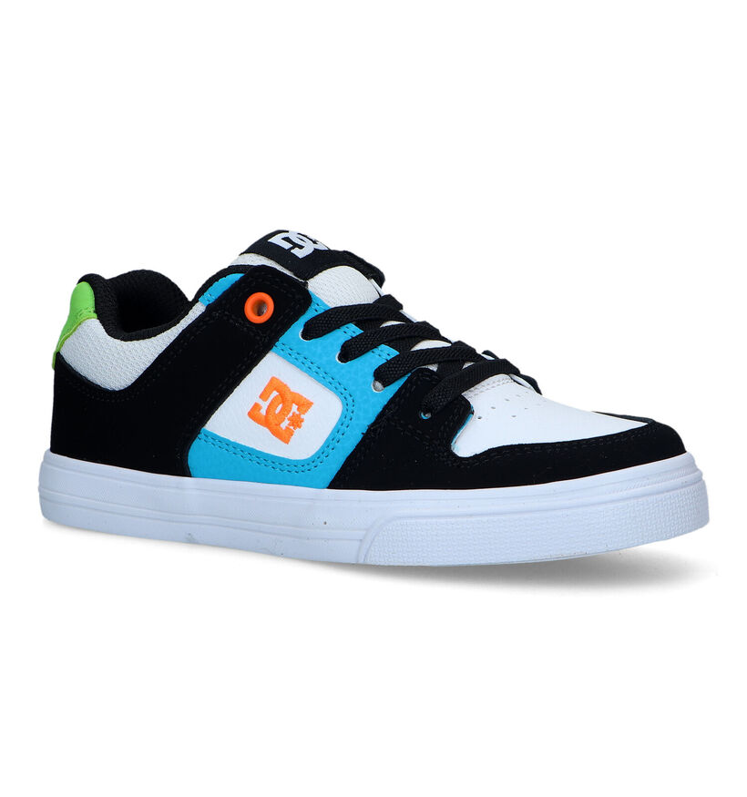 DC Shoes Pure Elastic Baskets en Bleu pour garçons (334936)