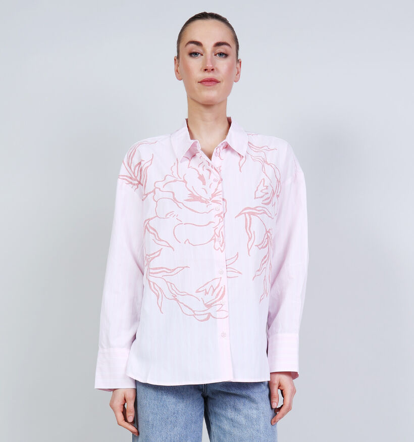 Vila Florina Flock Roze Hemd voor dames (368113)