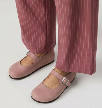 Birkenstock Chaussures plates Sandcastle/Pink Clay