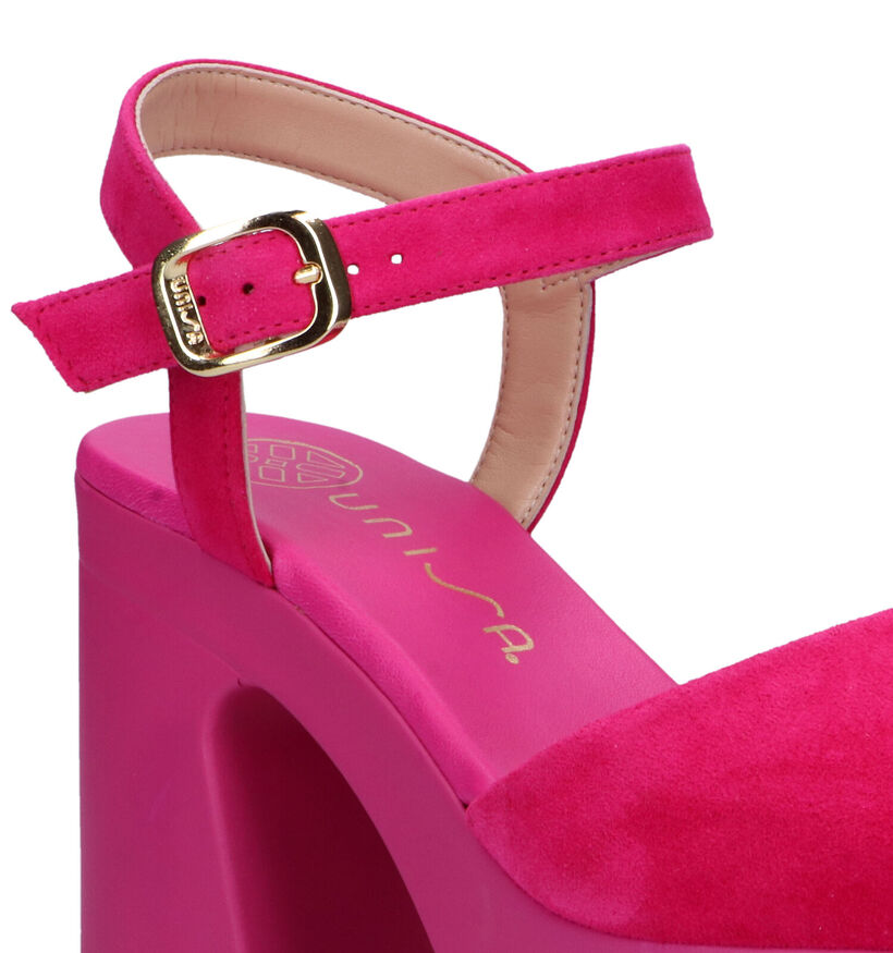 Unisa Onofre Sandales en Fuchsia pour femmes (325072)