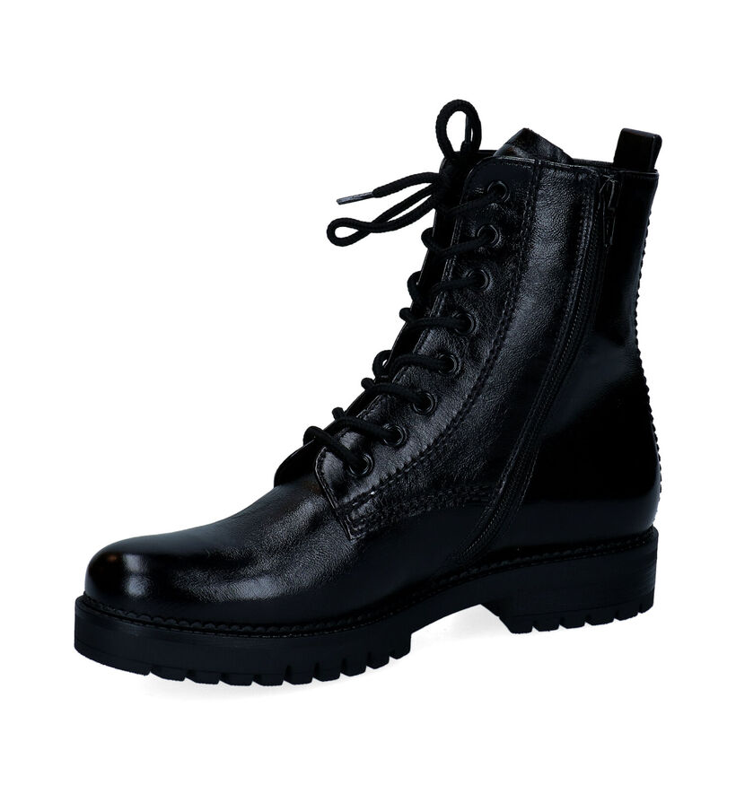 Gabor OptiFit Bottines en Noir en cuir (297222)