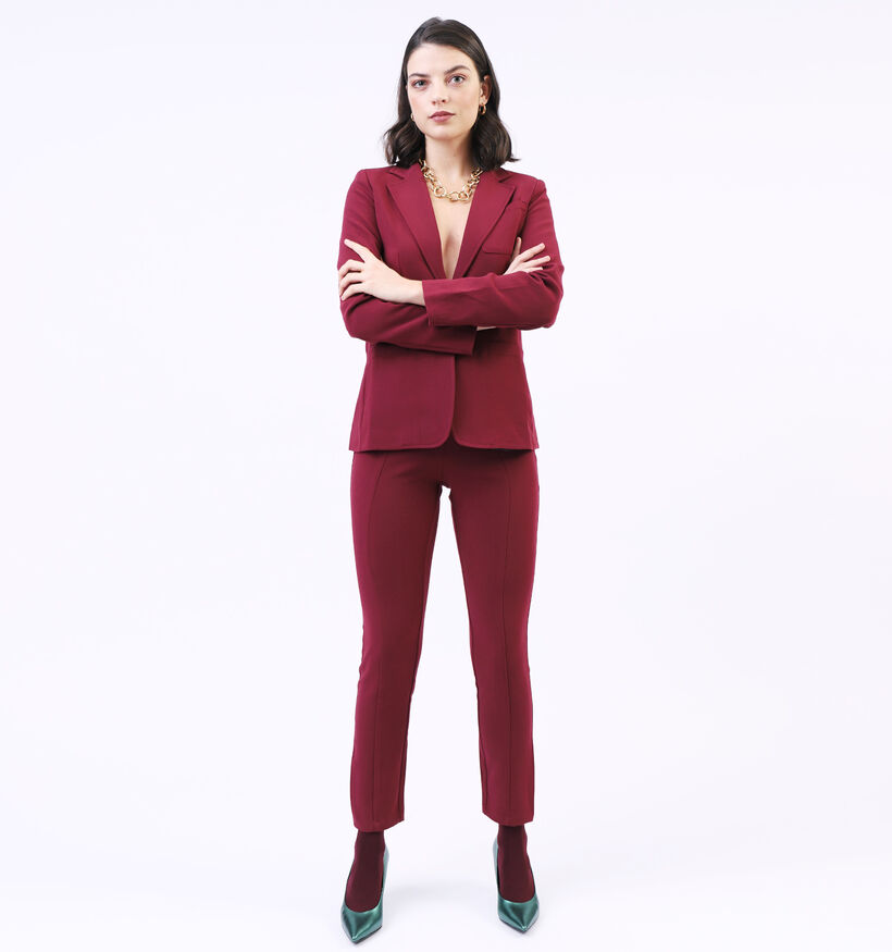 Mexx Bordeaux Gekleede Broek (326398)