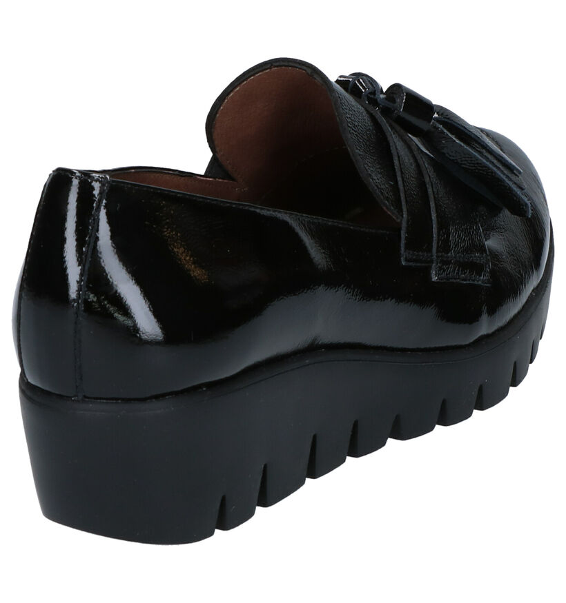 Wonders Chaussures slip-on en Noir en verni (259715)