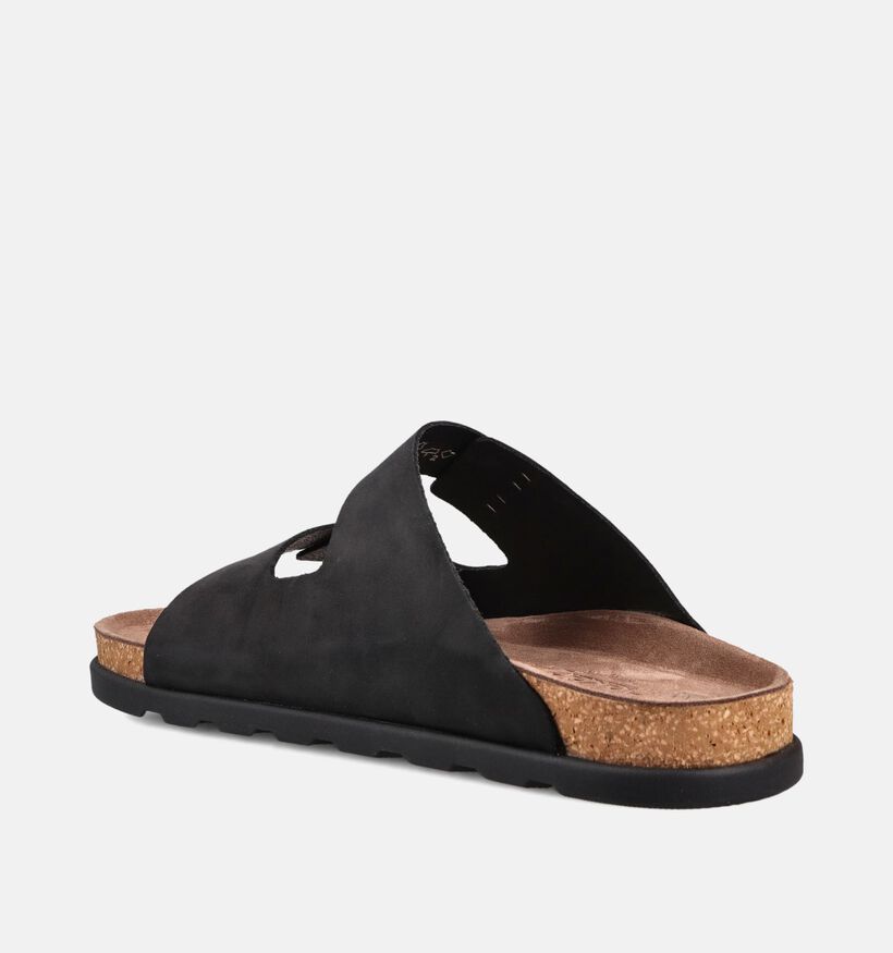 Rieker Zwarte Slippers voor heren (370496)