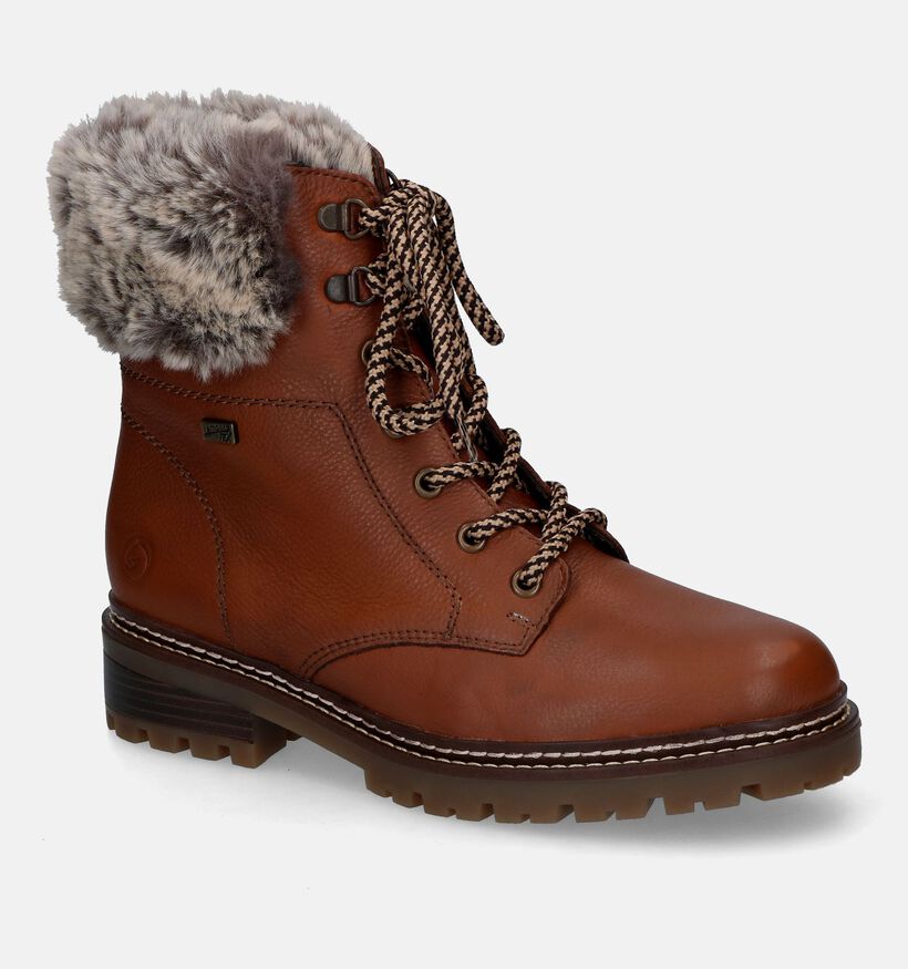 Remonte Boots à lacets en Marron pour femmes (315734) - pour semelles orthopédiques