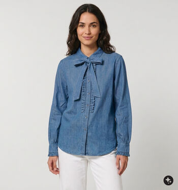The Shirt Project Blouses Blauw