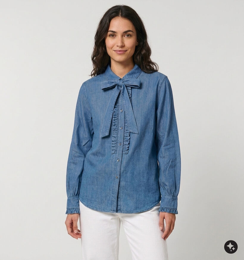 The Shirt Project Blauwe Blouse voor dames (381893)