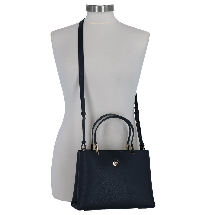 Tommy Hilfiger TH Core Sac à main en Bleu foncé en simili cuir (264560)