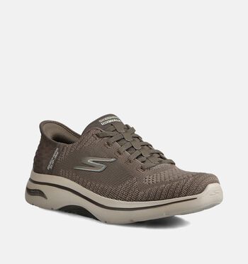 Skechers Arch Fit Low Baskets Taupe