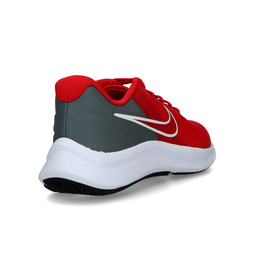 Nike Star Runner 3 Rode Sneakers voor jongens, meisjes (325366)