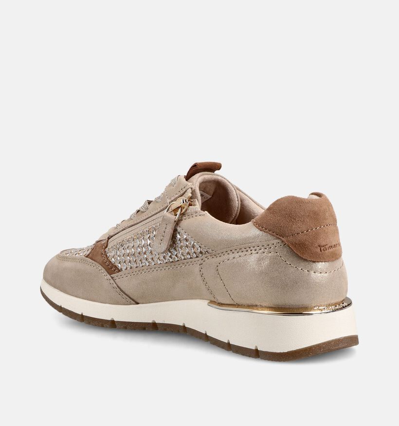 Tamaris Baskets habill&eacute;es en Beige pour femmes (367652) - pour semelles orthop&eacute;diques