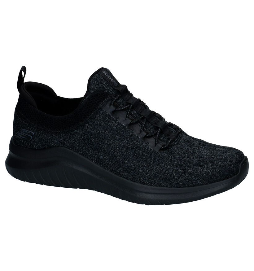 Skechers Ultra Flex 2.0 Cryptic Baskets en Noir en textile (305984)