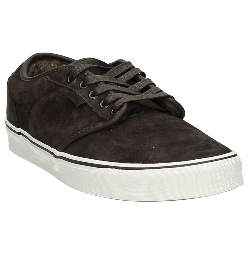 Vans Atwood Skate sneakers en Taupe en daim (169463)