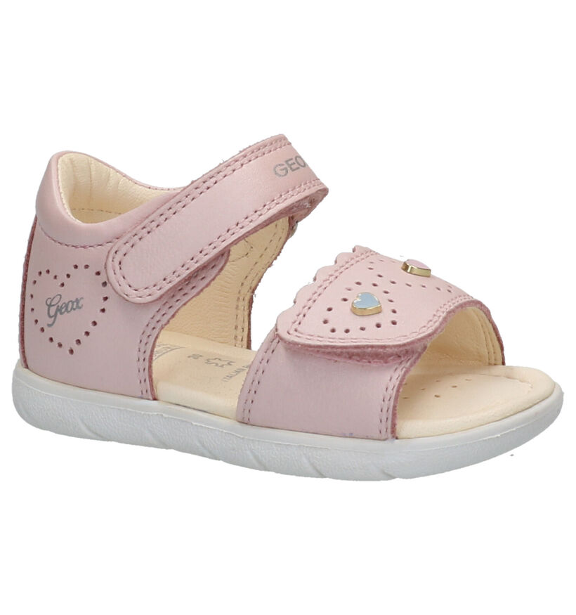 Geox Roze Sandalen in leer (267457)