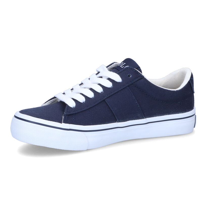 Polo Ralph Lauren Sayer Baskets en Bleu pour garçons (304018)