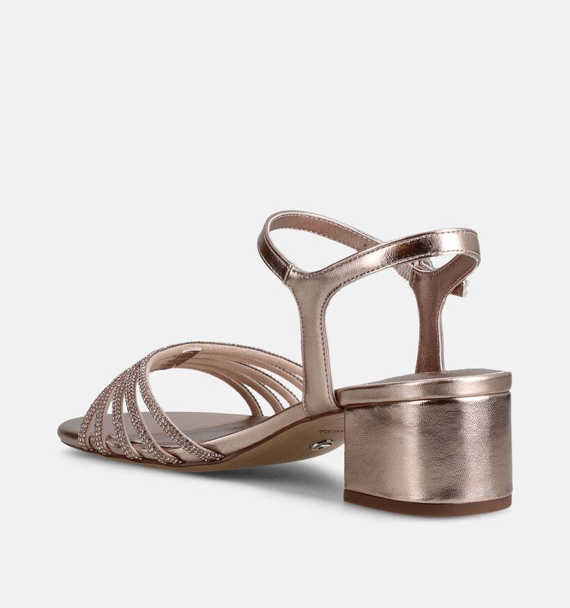Tamaris Ros&eacute; Gouden Sandalen voor dames (371689)